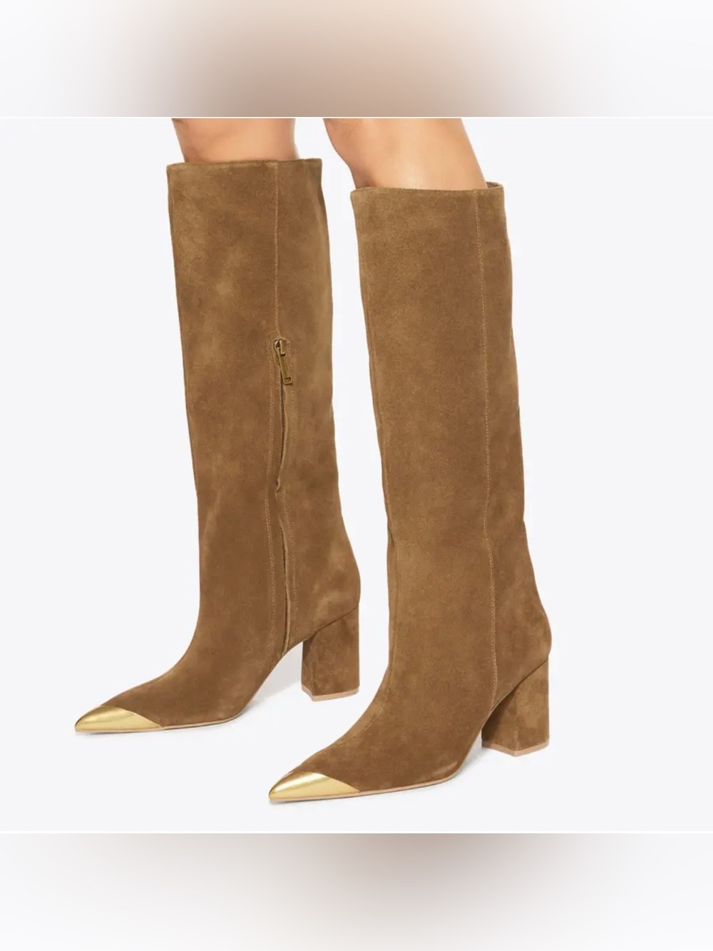 KURT GEIGER LONDON
Regent Cap Suede Knee-High Boots - Picture 1 of 5